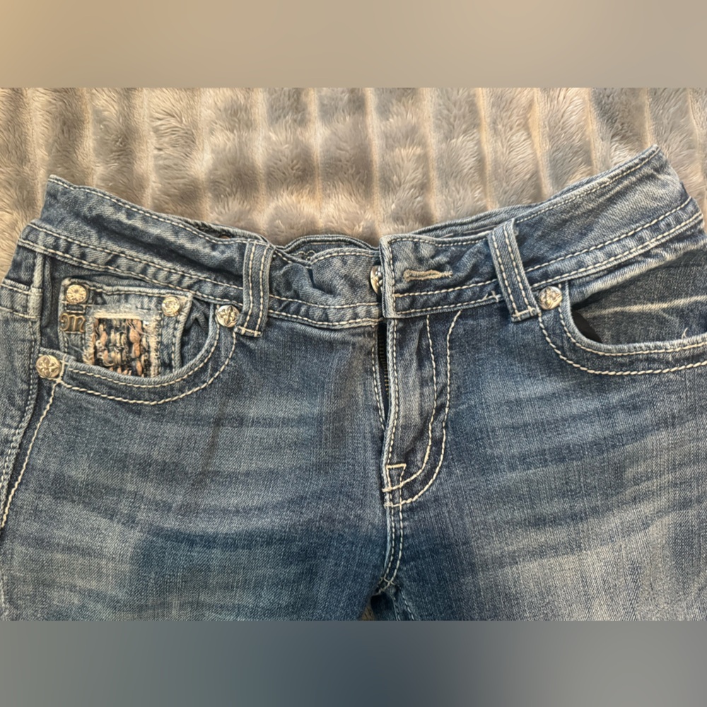 Miss Me Size 30 Skinny Jeans Light Wash